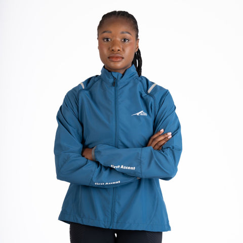FIRST ASCENT Ladies Magneeto Cycling Jacket Wonderberry Blu