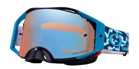 OAKLEY Airbrake MX Troy Lee Designs Series Blue Lightning w/Prizm Sapphire