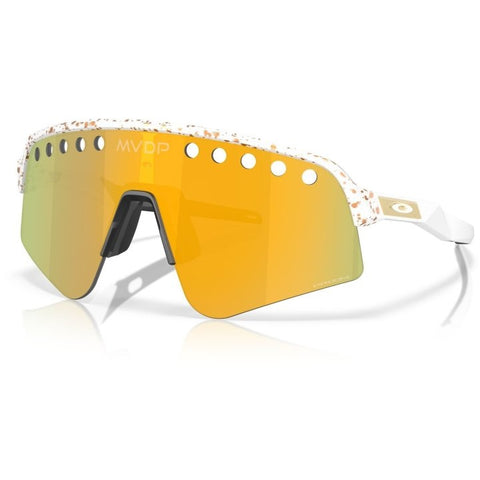 OAKLEY Sutro Lite Sweep MVDP Red/Gold Splatter Prizm 24K