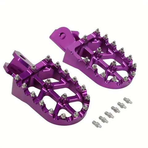 SURRON Light Bee X Electric Bike CNC Foot Pedals - Purple