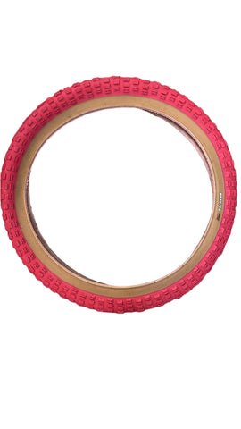 TYRE BRAVVOS PRO TRACKER 20 X 2.125 RED-GUM