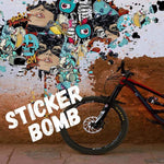 ARMOUR-RIDE Frame Protection Kit - Sticker Bomb