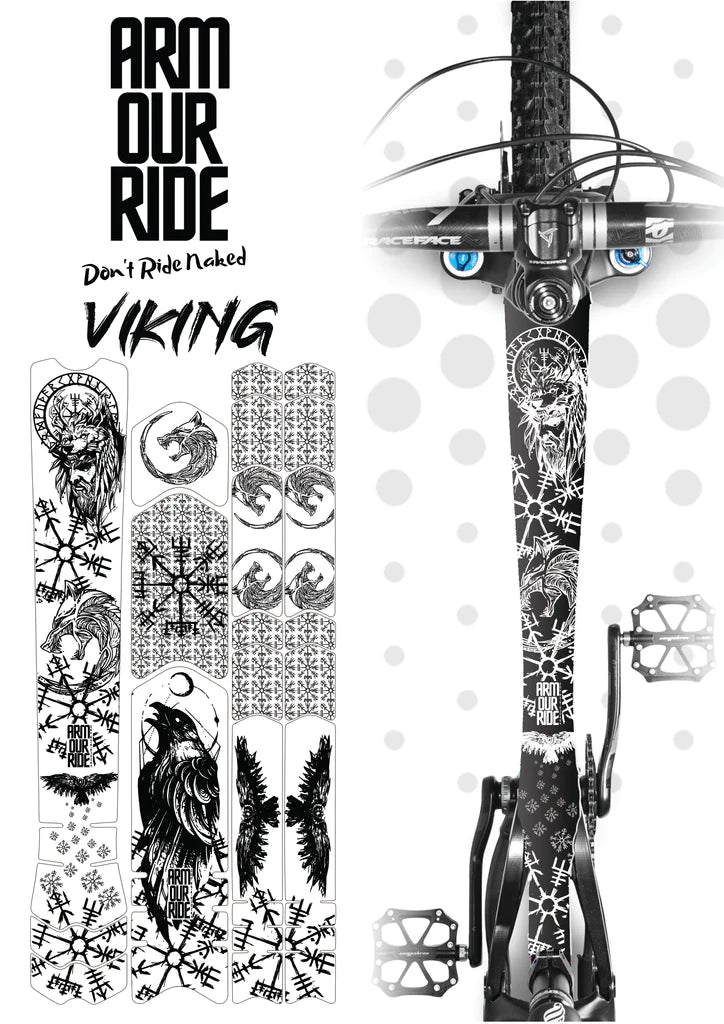 ARMOUR-RIDE Frame Protection Kit - Viking – All Mountain Co.