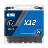 KMC X12 12-Speed Chain | 126 Links | Boxed