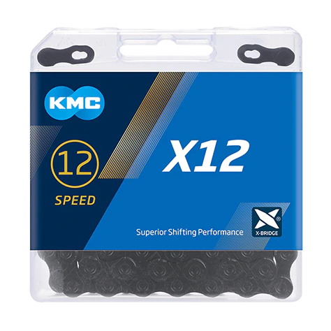 KMC X12 12-Speed Chain | 126 Links | Boxed