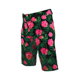 DUSTY GEAR Shorts Ladies Bright Pink Protea Print