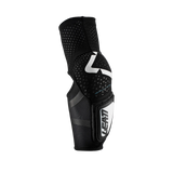 Ultimate junior rider protection with the LEATT Elbow Guard 3DF Hybrid Junior. Premium comfort and CE-certified protection with hard-shell lower arm and soft 3DF impact foam elbow. Featuring improved sliding surface, ventilation, and silicone-coated X-strap. Total Leatt® protection score of 13 points. Ride confidently with this ultimate junior elbow guard. Get yours today!