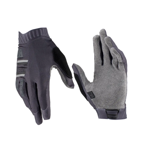 Elevate young riders' biking experience with LEATT Glove MTB 1.0 GripR Junior. These ultra-light gloves boast a MicronGrip palm, setting a new standard for value and performance. Offering superb comfort, grip, durability, and touch screen compatibility, these gloves are a must-try!