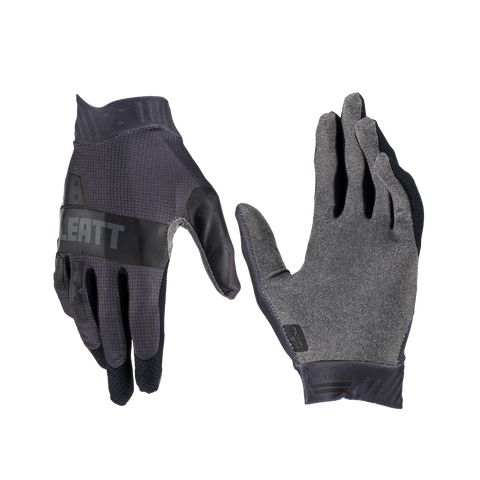 LEATT Gloves Moto 1.5 Mini - Ultralight with MicronGrip for superior feel and grip. Enjoy excellent dry and wet grip, a snug fit, and an eco-friendly design. Discover the perfect balance of comfort and protection for young riders.