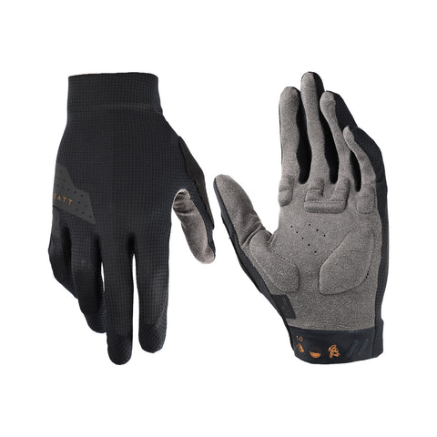 Elevate your ride with LEATT Glove MTB 1.0 V22 - premium, ultralight gloves featuring a padded MicronGrip palm for superior grip and comfort. With touch screen compatibility and durability, these gloves set a new standard in this price range.