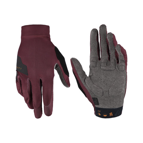 Elevate your ride with LEATT Glove MTB 1.0 V22 - premium, ultralight gloves featuring a padded MicronGrip palm for superior grip and comfort. With touch screen compatibility and durability, these gloves set a new standard in this price range.