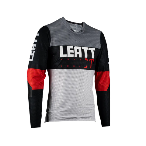 Dominate the downhill with LEATT Jersey MTB Gravity 3.0. Superior comfort for your adventures.