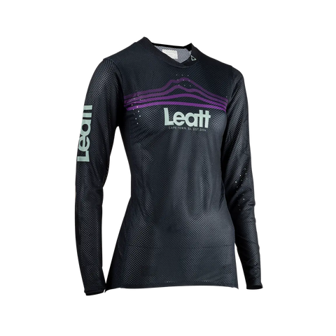 Ladies, ride in style and comfort with the LEATT Gravity 4.0 Women's MTB Jersey. This jersey is designed to provide the perfect blend of fashion and function for female riders. Embrace your biking adventures with confidence and flair.